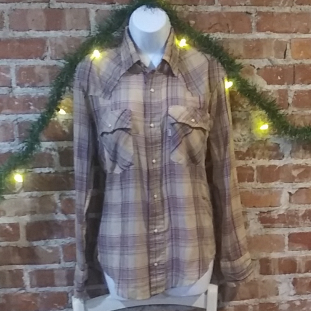 Levi's women's 80's vintage western shirt